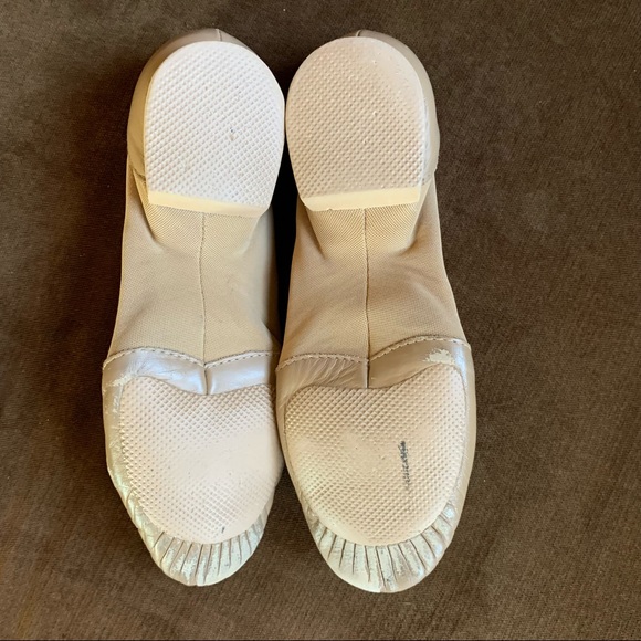 Bloch split sole stretch jazz character lyrical shoe tan - Picture 9 of 9